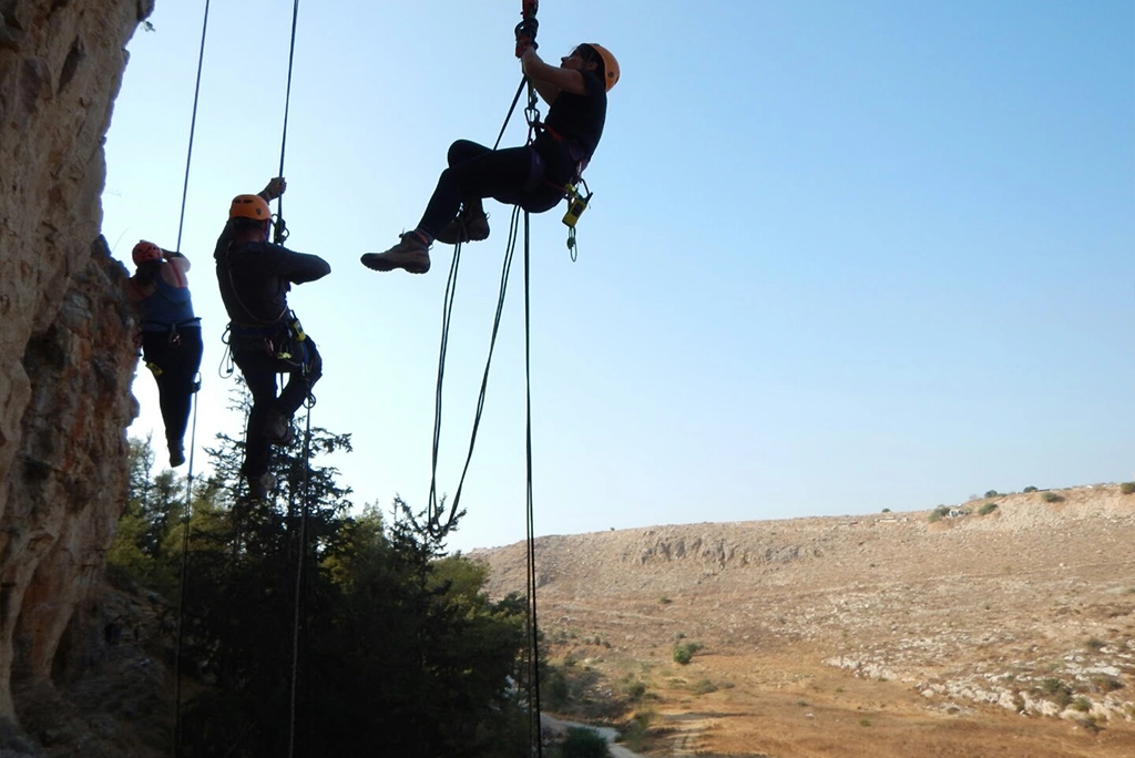 סנפלינג במצוק שילת
